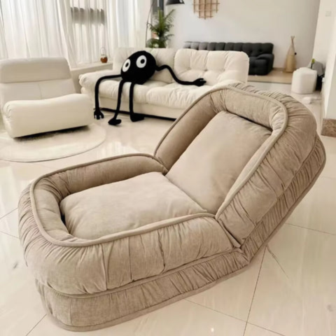 [Llevá 2 Pagá 1] Butaca Puffy Reclinable y Ultra Acolchonado + 2 Almohadas de Regalo