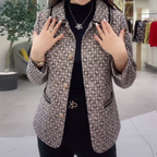 [Leve 2 e Pague 1] Blazer Feminino Isabella em Tweed Premium | Elegância Atemporal e Acabamento Sofisticado