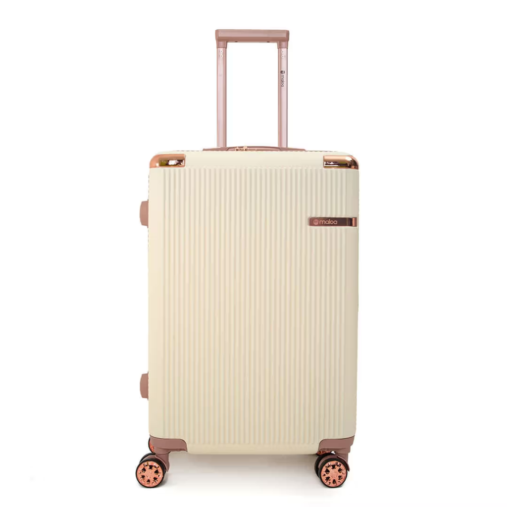 Kit de 4 Valijas Milano™ en ABS Reforzado con Giro 360° y Diseño Antirrayado